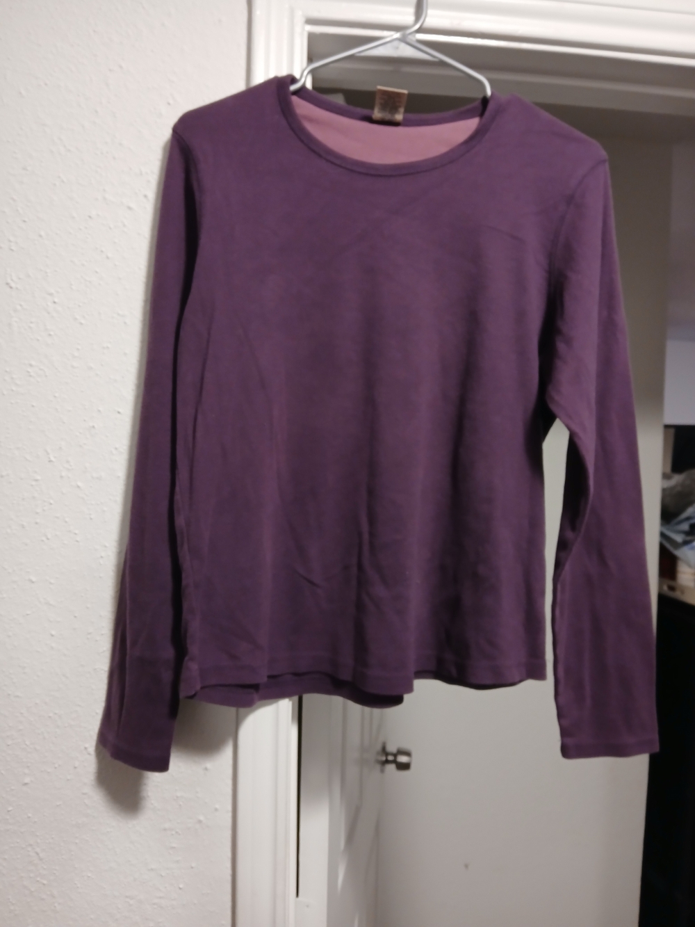 High Sierra Vintage Women's Long Sleeve Crewneck Top - Purple